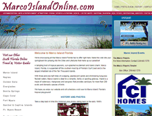 Tablet Screenshot of marcoislandonline.com